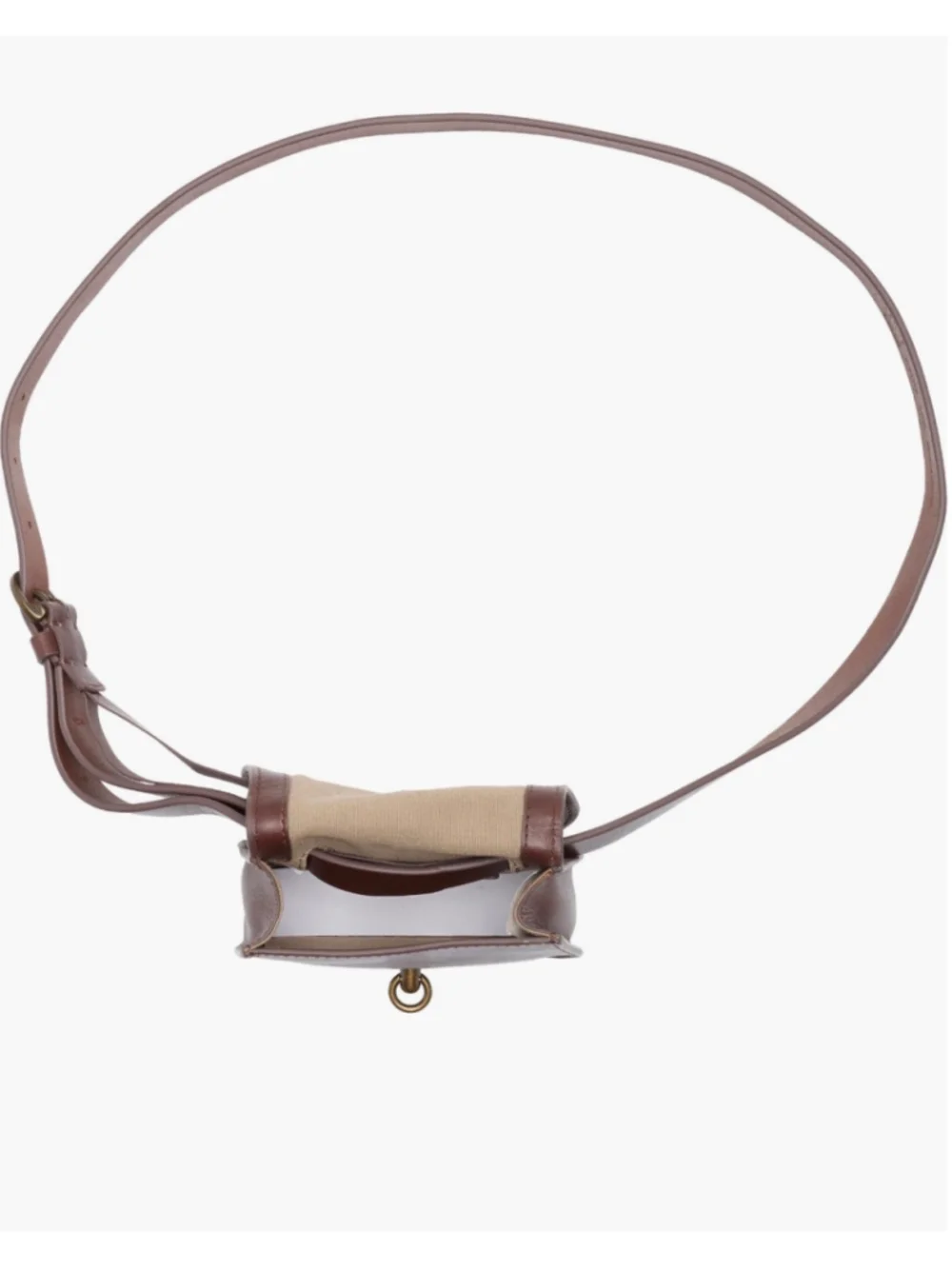 Frye Brown Leather Crossbody Bag